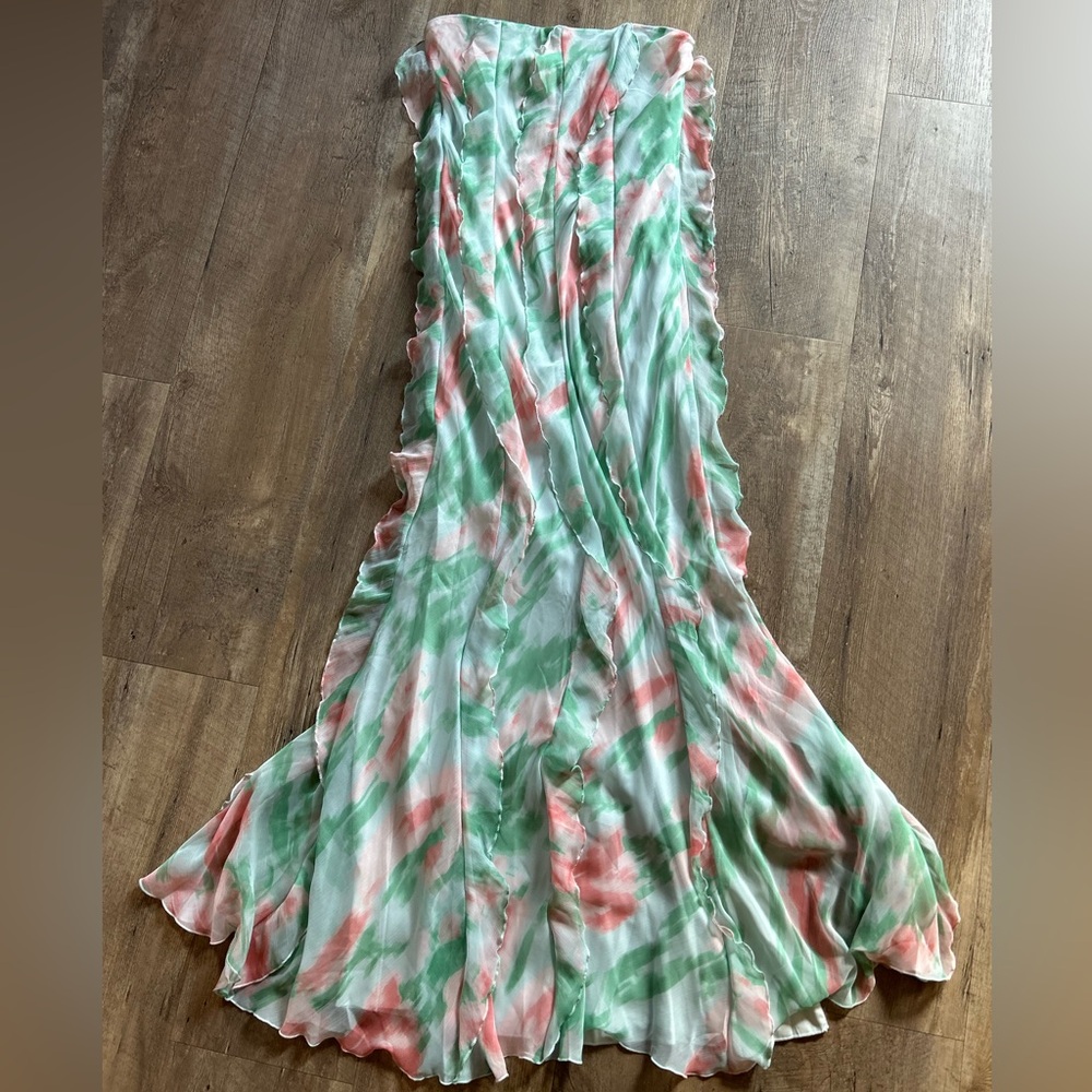 ASOS Floral Chiffon Maxi Dress- Size 10